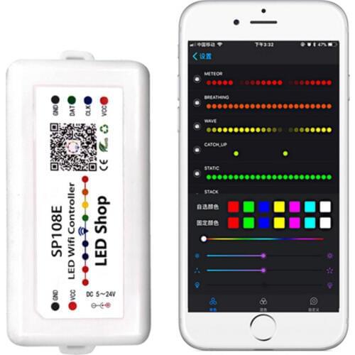 SP108E WIFI Symphony Controller Smart WIFI Controller Mobile APP Magic WIFI Controller