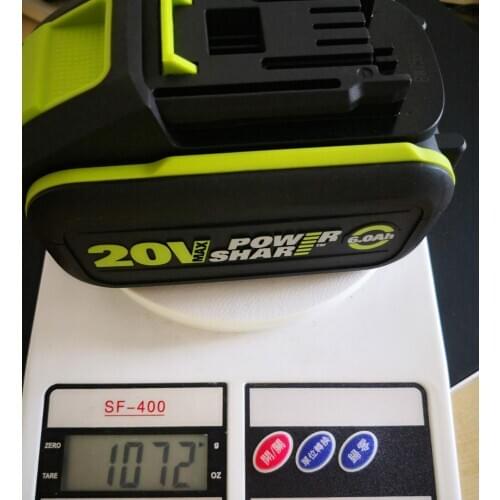 LED 20V 4000mah 5000mah 6000mah Li-ion Battery for 20V Worx WU629,WU279 Wu388 wu380 wu172 wu179 wu179 wu189 wu808 big foot