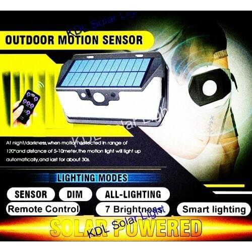 55 leds Solar light remote control 3 side lighting usb port IP65 camp Outdoor Garden security led lamp patio street decor fence