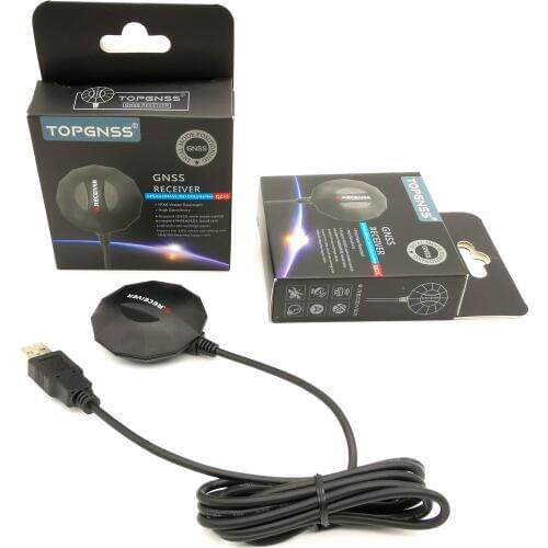 TOPGNSS GPS G-MOUSE,5.0V VCC,USB GPS receiver,USB 2.0 Male interface connector,1.5M cable,better than BU-353S4