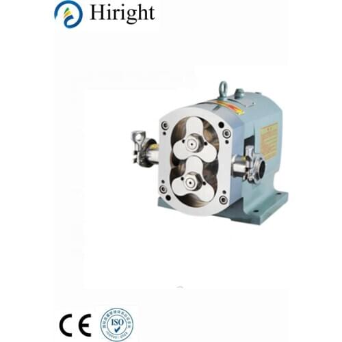 Convey soda liquid rotary lobe pump stainless steel 316