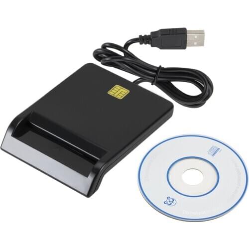 UTHAI X01 USB Smart Card Reader for Bank Card IC/ID EMV Card Reader High Quality for Windows 7 8 10 Linux OS USB-CCID ISO 7816