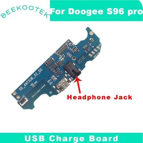 New Original Doogee S96 Pro USB Charge Board Headphone Jack Accessories Parts Replacement For Doogee S96 Pro Smart Phone