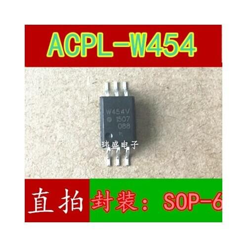 10pcs ACPL-W454 ACPL-W454V SOP-6 W454V