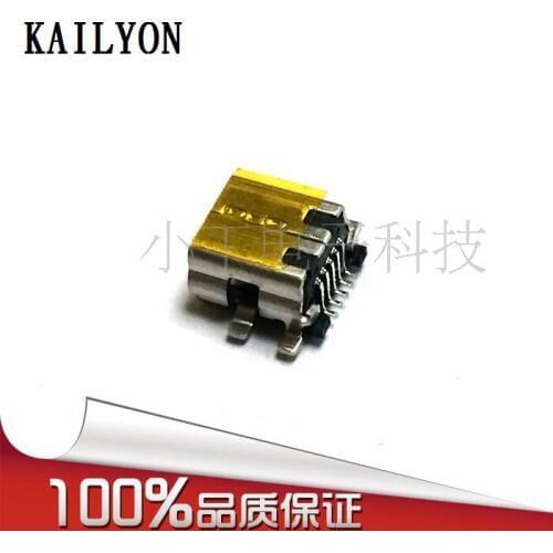 100pcs MINI 5P patch Mini USB female seat, small feet from reverse patch disk, imported