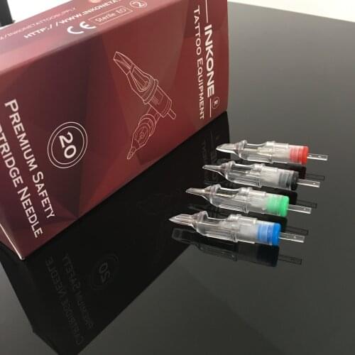 40PCS MIX Size Disposable Cartridge Rl RM M1 Tattoo Needles Liner Shader Makeup Eyebrow Tattoo Pen Machine Supply