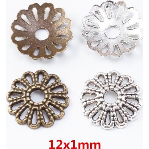 200 pieces of retro metal zinc alloy receptacle pendant for DIY handmade jewelry necklace making 7009