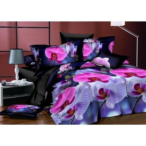 29 Style New Warm Romantic Bedding Pink Blue Rose Flower 3D Bedding Sets King Size Extra Soft Comfortable Home Textiles Bedset