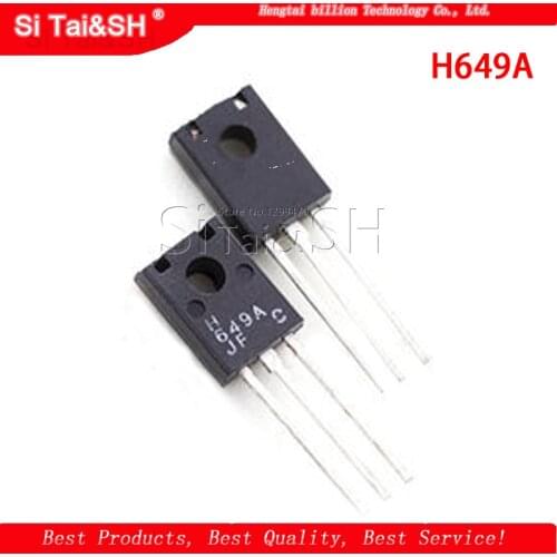 10pcs/lot 2SD / H669A / 2SB / H649A TO-126F（5pcs= 669A 5pcs= 649A ）TO126 amplifier the tube new original