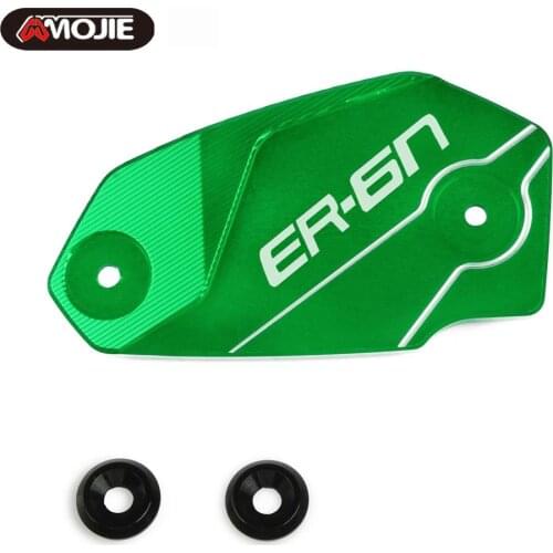 Motorcycle accessories Front Fluid Reservoir Cover Cylinder Reservoir Brake master Cap For Kawasaki ER6N Z800 VERSYS 650 ER6F