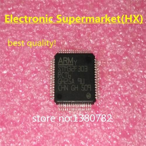 Free Shipping STM32F303RCT6 STM32F303 TQFP-64 IC In stock