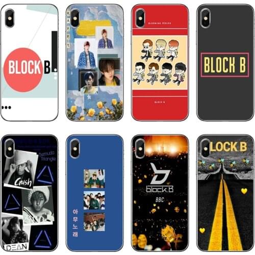Block B kpop Soft Phone Case For Samsung Galaxy A71 A70 A60 A51 A50 A41 A40 A31 A30 A20E A21S A12 A10 A7 A5 A3