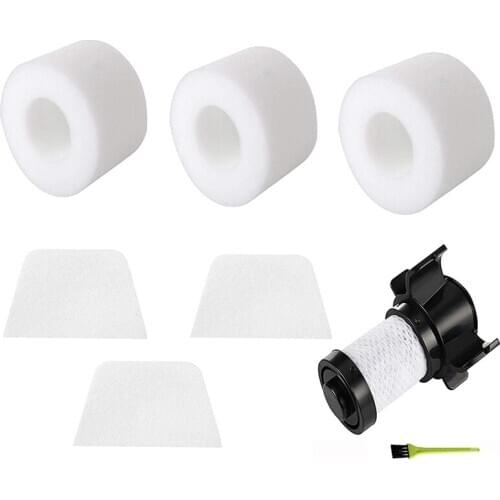 AD-Filter Compatible for Shark Vacuum Cleaner IF200UKT IF250UKT, Shark HEPA Filter Kit Replaces Part XPSTMF100 & XPREMF100