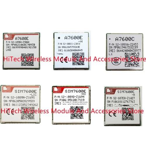 In stock！SIMCOM A7600E A7600E-H SIM7600E-H1C SIM7600L1C SIM7600E-H 4G LTE module compatible with SIM7600 Series