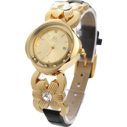 Ladies Watch With Leather Strap IDIS China