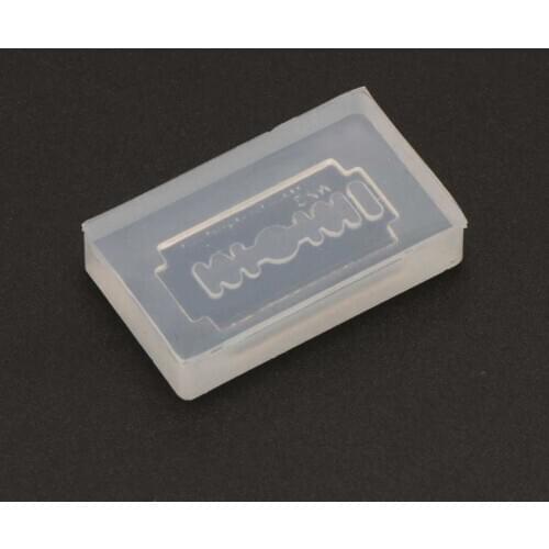 DIY Razor Blade Shape Earrings Pendant Resin Silicone Mold Jewelry Making Tools Dried Flower Resin Decorative DIY Hand Crafts