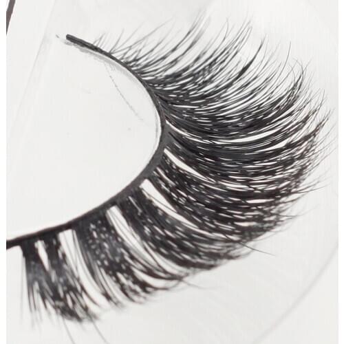 Top sale 1 pairs mink eyelashes natural long 3d false eyelashes 3d mink lashes 1 box extension eyelash for makeup lashes