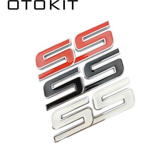 3D Metal Car Sticker Badge Emblems Decals for Chevrolet SS Sonic Onix Malibu Spark Blazer Colorado Cruze Lacetti Auto Styling