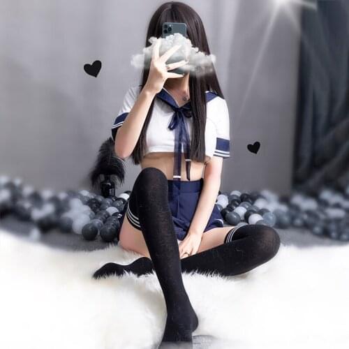 Cute Sexy Student Uniform Sailor Outfit Temptation Miniskirt Japanese Women Erotic Lingerie Cosplay Dress