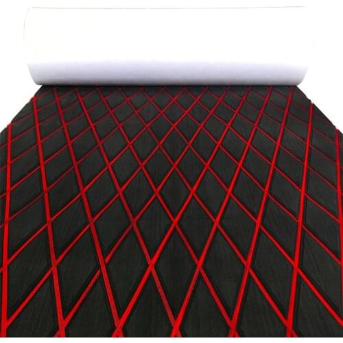 190*70cm EVA Faux Foam Teak Floor Decking Sheet for Yacht Non-Slip Deck Flooring Pad PVC Boat Accessories Swimming Pool Mat Glue