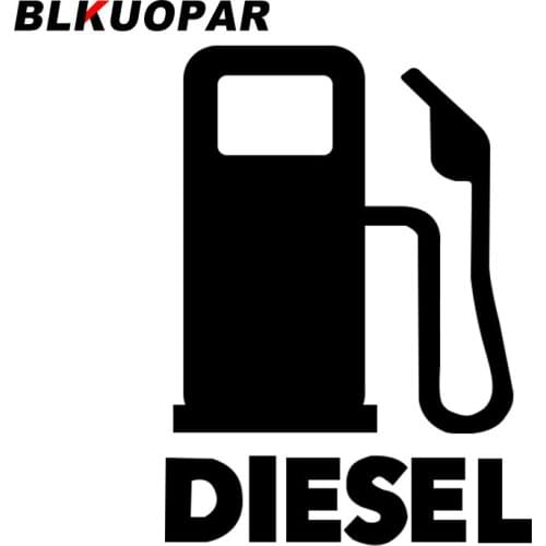 BLKUOPAR for Diesel Fuel Car Stickers Sunscreen Fashionable Decals Campervan Custom Printing Motorcycle Helmet Decor Car Styling