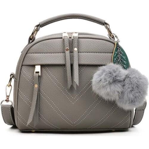 Bags for women 2020 fashion Hair ball women shoulder bag luxury handbags women bags designer Casual crossbody bag for women