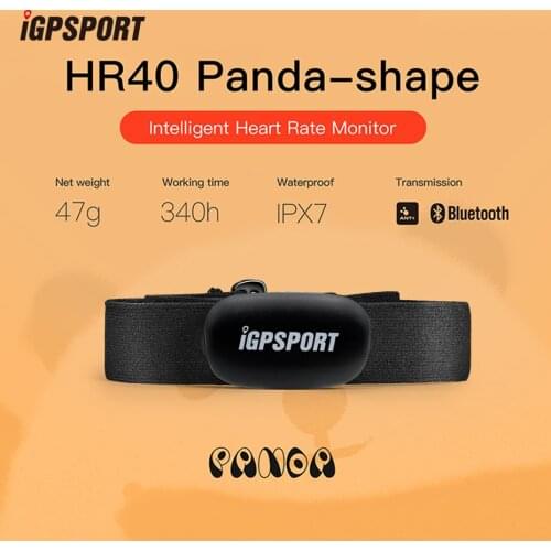 IGPSPORT HR40 smart Heart Rate Monitor Cycling & Running Professional Pulse Monitor Support bicycle Computer & Mobile APP