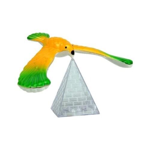 Magic Balancing Bird Science Desk Toy W/ Base Novelty Eagle Fun For Educational Equipment