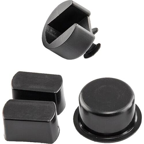 ABS Door Hinge Bushings 4Pcs fits for Dodge Ram for Ford F Series Trucks Tailgate Hinge Bushing Insert Kit