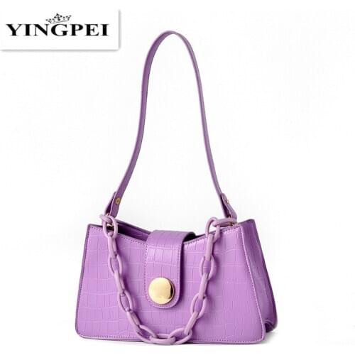Женские фиолетовые сумки YINGPEI China At AliExpress