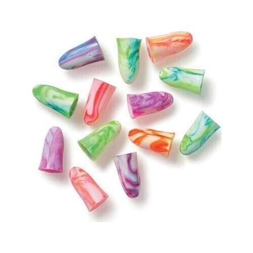 10PCS Sleep Noise Prevention Earplugs Health Noise Reduction Travel Colorful Soft Foam Ear Plugs For Travel Sleeping Random Hot