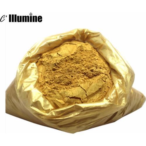 100g 1200 Mesh Gold Powder Pigment ink printing High Temperature Acid Alkali Resistance Easy to Disperse Non-toxic