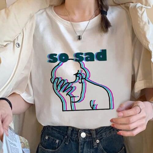 2021 Summer Fashion Womens T-shirt Thinker Trend Vintage Crop Print T-shirt Street Vouge Top Tee Plus Size Womens T-shirt