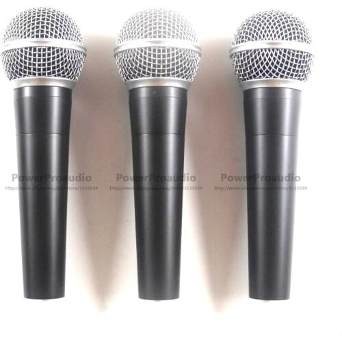 3pcs Grade A quality SM58LC SM58SK replace for shuretype wire vocal SM58 SM 58 microphone