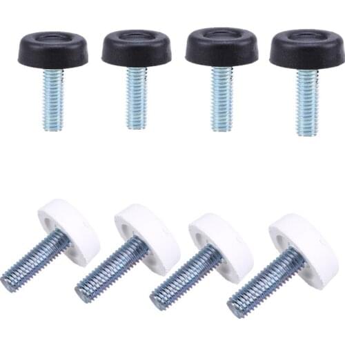 4pcs Furniture Foot Pad Adjustment Tool M8 Round Non-slip Chair Pads Felt Table Furniture Feet Leg Mat Pads Tile Floor Protector