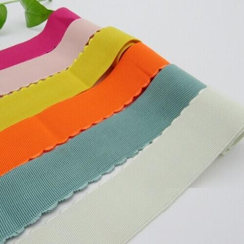 4cm elastic webbing arts craft accessories soft band for underwear suede waistband 6meters/lot high quality