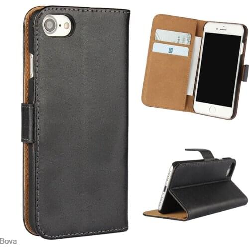 Pu Leather Wallet Case Flip Cover Case for Apple iPhone SE 2020 with Card Holder Holster Protective Shell GG