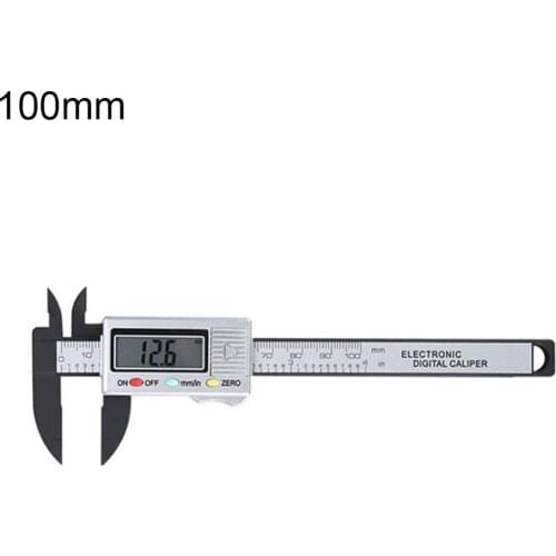 Digital Ruler Micrometer 100mm Levels 6 Inch 1PC Plastic Instruments 0-150mm Woodworking Tools Electronic Caliper