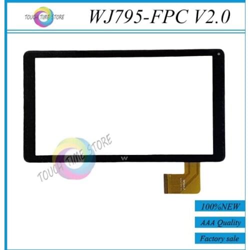 For New 10.1 inch WJ795 FPC V2.0/V3.0 Tablet PC Capacitive touch screen panel Glass Panel Free Shipping