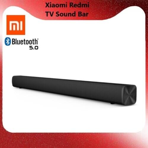 Original Xiaomi Redmi TV Sound Bar TV Companion Support Bluetooth 5.0 Strip Black Matte 30W Speaker With Ducted Sound Cavity
