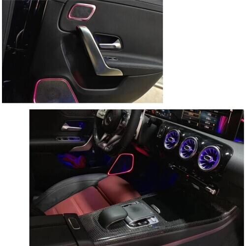 Suitable for Mercedes-Benz A-class luminous cover midrange cover to upgrade ambient light