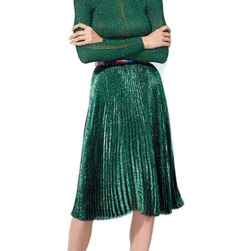 SHEMUJERSKY Pleated Skirt