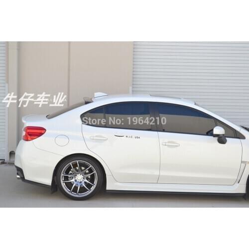 Car Styling For Subaru Impreza WRX STI 2015-2018 ABS Plastic Material Rear Roof Spoiler Sun Visor Spoiler Wing