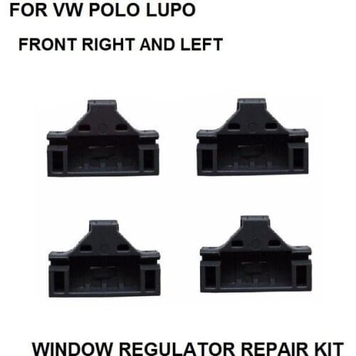 X4 PIECES FOR VW LUPO POLO ELECTRIC WINDOW REGULATOR CLIP FRONT RIGHT&LEFT SIDE NEW