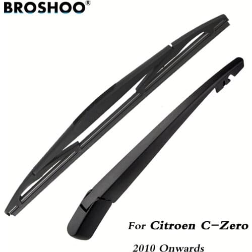 BROSHOO Car Rear Wiper Blades Back Windscreen Wiper Arm For Citroen C-Zero Hatchback (2010-) 305mm,Windshield Auto Styling