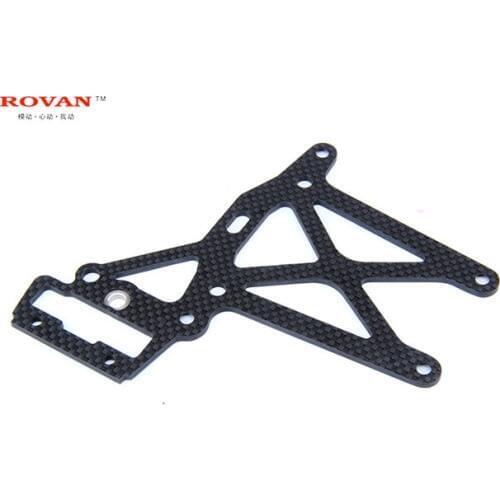 Carbon fiber rear upper plate for 1/5 Scale HPI Rovan Baja 5B 5T 5SC