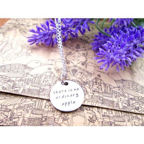 3pcs/lot Fashion stainless steel necklace "there is no ordinary" Charms Pendant necklace Jewelry Gift more style for choosing