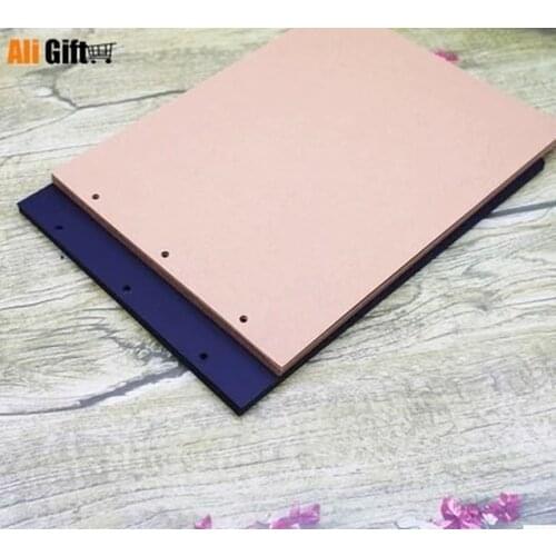 DIY Handmade Photo Album Scrapbook Craft Paper Cardboard DIY Photo Album Black Paper Craft Paper 20 sheets black pages