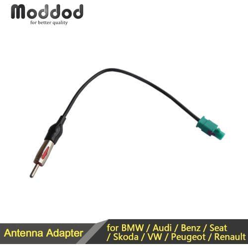 For BMW Audi Benz Seat Skoda VW Peugeot Ford Renault Porsche Car Antenna Aerial Adaptor Connector