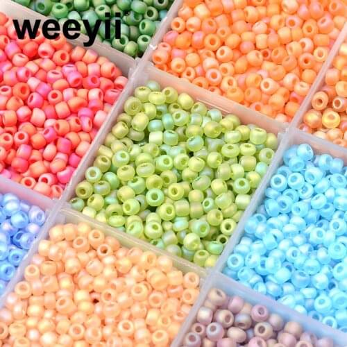 Wholesale 3MM Matte Plating Charm Czech Glass Beads For DIY Bracelet Necklace Jewelry Making Accessories